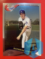 2002 Topps Chrome #427 Kazuhisa Ishii RC Dodgers